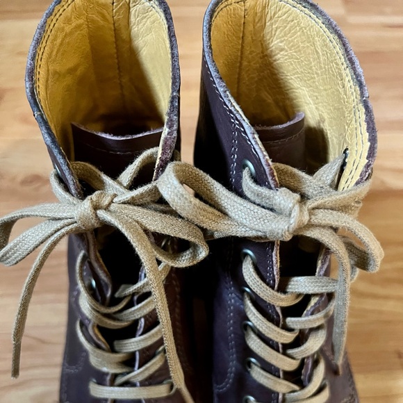 Frye Sabrina Lace Up Ankle Boots - Picture 3 of 13